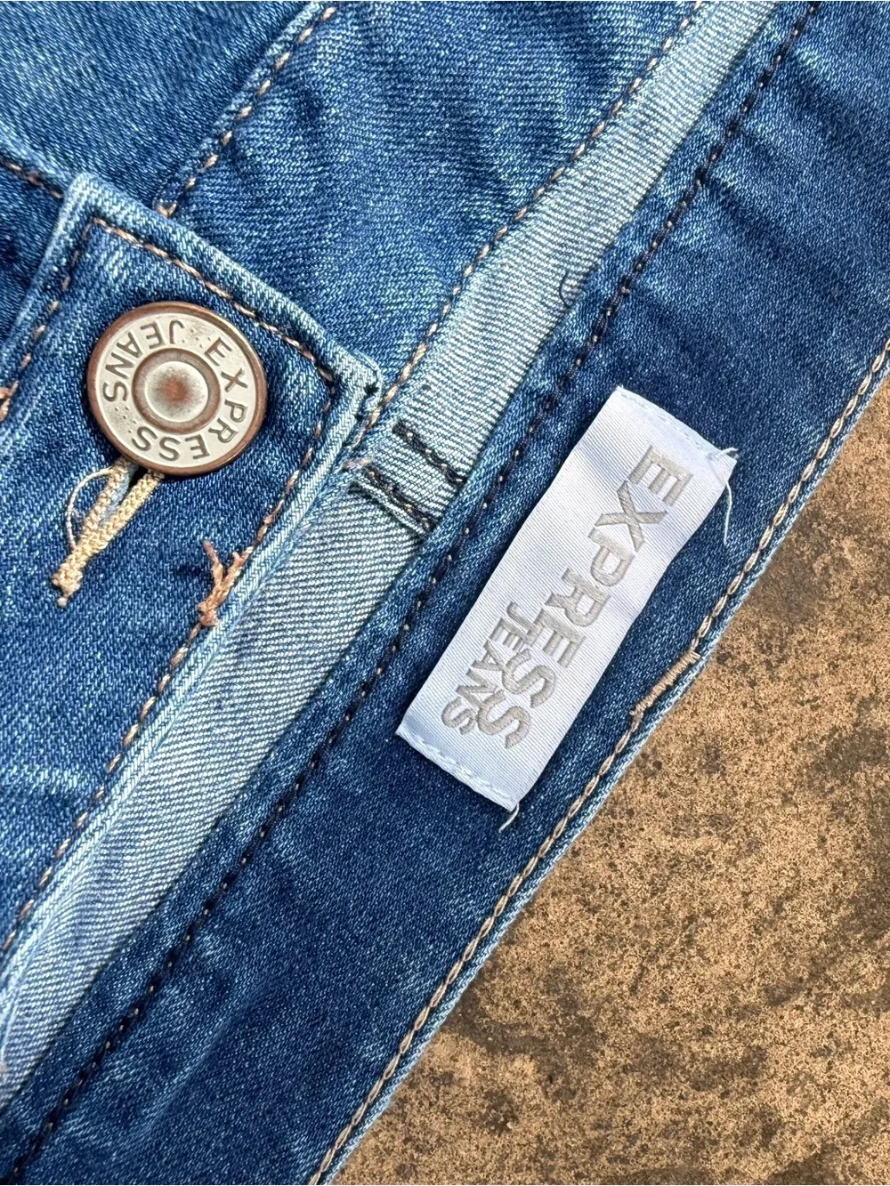 Express Distressed size 12 jean shorts